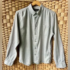 United By Blue Light Gray Casual Button-Down Shirt